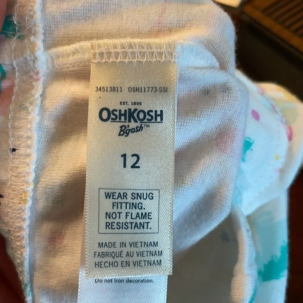 Oshkosh Bgosh girls pj bottoms